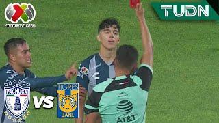 ¡DOBLE AMARILLA! Álvarez es expulsado | Pachuca 2-1 Tigres | Liga Mx AP2022 - Cuartos Vuelta | TUDN