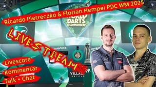 PDC World Championship LIVE Ricardo PIETRECZKO & Florian HEMPEL: Stats Watch Along Kommentar