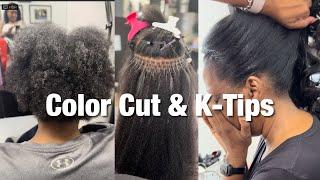 K Tip Extensions for Black Women (My First Time)