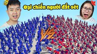 Ai Thắng Đại Chiến Đội Quân Đất Sét? bqThanh & Ốc chơi Totally Accurate Battle Simulator.