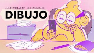 1 Hora de Consejos de Dibujo Para poner de fondo en lo que Procrastinas