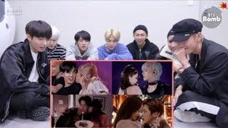 Bts reaction to · Lizkook , Jinsoo, Jirose (Fan Made)