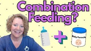 Can I breastfeed and formula feed?