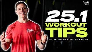 CrossFit Open Workout 25.1 Tips