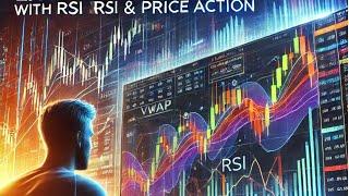 LIVE Early Reversal Trade with RSI & Price Action | TWAP & RVWAP for Perfect  entry#trading