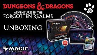 UNBOXING - MTG D&D Forgotten Realms - Band of Badgers