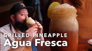 Grilled Pineapple Agua Fresca Drink Recipe  | Thirsty Thursdays | Chef Tom X All Things Barbecue