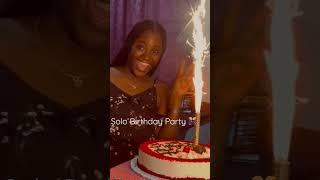 Party For One   #virgo #viralvideo #birthdaycelebration #birthdaycake