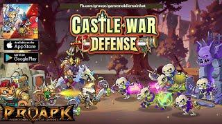 Castle War Defense Gameplay Android / iOS