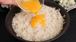 Do you have rice and eggs at home?  quick, easy and very tasty recipe that i can make every week!