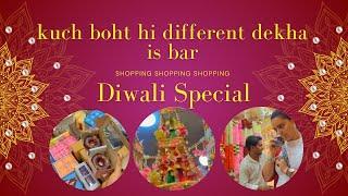 Diwali Shopping - festival of light #vlog @sheljanahal1805 #diwali #diwalidecoration