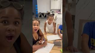 Dad catches daughter counting in Spanish for the first time #shorts