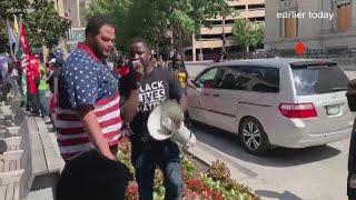 Dallas activist, others detained following incident at 'WalkAway Campaign' rally