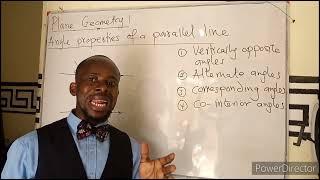 Angel properties of a parallel lines | Plane Geometry 1