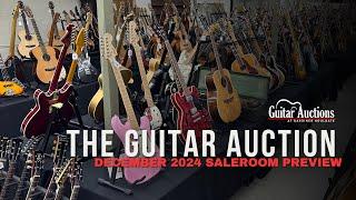 The Guitar Auction | Saleroom Tour December 2024 | Guitar Auctions at Gardiner Houlgate