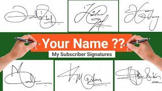 ️ Best Signature For My Name | Signature Creator | Signature Style [ #Signature ]