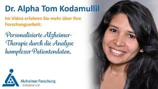 Demenz-Forscherin Dr. Alpha Tom Kodamullil