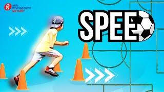 How to IMPROVE SPEED Football Skills for YOUTH players [Agility+Drills+Training+knowledge]