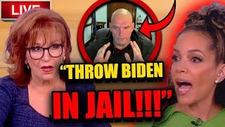 "The View" Host Sunny Hostin EXPLODES SCREAMING At John Fetterman After He Said Biden DESERVES JAIL