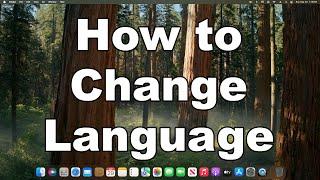 How To Change The System Language On Mac | macOS Settings | A Quick & Easy Guide