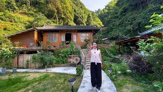 After Divorce ~ Single Woman Leaving city Build Wooden House and Transformation amazing Garden