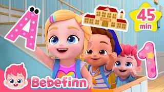 Learn ABC, Colors and more with Bebefinn!  | Best Kids Songs and Nursery Rhymes Compilation