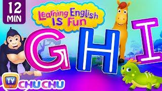 GHI Songs | Learning English Is Fun™ | ChuChu TV Phonics & Words Learning For Preschool Children