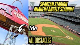 Spartan Race Anaheim Angels Stadium Stadion 5K (ALL OBSTACLES!)