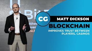 BitBoss’ Matt Dickson discusses provably fair gambling at CoinGeek Seoul