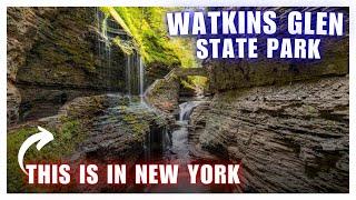 Watkins Glen State Park | A Gorge of 19 Waterfalls In The NY Finger Lakes!