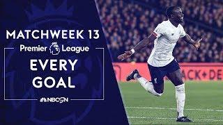 Every goal from Matchweek 13 in the Premier League  | NBC Sports