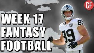 2024 Week 17 Fantasy Football Preview | Brock Bowers SMASHES 