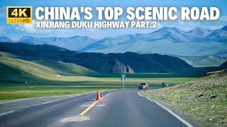 Driving China's Top Scenic Road - Xinjiang Duku Highway Part Two