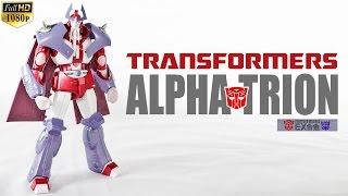 Fewture EX Gokin Alpha Trion Transformers diecast robot review EX-TF01 EX合金トランスフォーマー