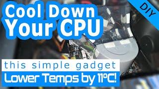 Unbelievable! My CPU Runs 11°C Cooler️ with This Hack! CPU cooler | Processor Overheat Solution