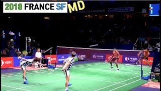 So much impressive defense with using wrist.  Gideon/Sukamuljo VS Rankireddy/Shetty