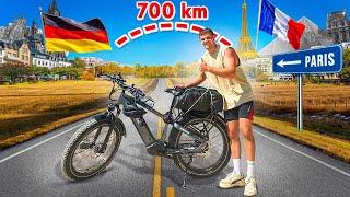 Schaffe ich es in 3 Tagen mit diesem Fahrrad 700 Kilometer nach Paris? - Selbstexperiment