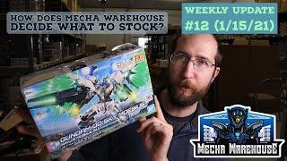 Weekly Update #12 - 1/15/21 - How Does Mecha Warehouse Decide What to Stock?