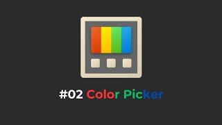 #02 - Color Picker in Microsoft Power Toys