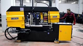 BMSY 540 CGH semi automatic mitering dual column band saw