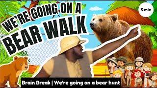 Going on a Bear Hunt |  MISTER B | Nursery Rhymes + Kids Songs | We're going on a bear hunt | Walk