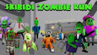 SKIBIDI ZOMBIE Speed Run in 10 Scary Obby Games, Gran, Barry, Police Girl, School, Siren Cop, Papa