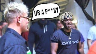 KSI tried to FIGHT ME backstage