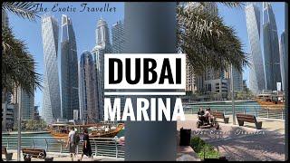 Marina Walk | Dubai Marina 4K View | Summer Vibes 2021 #Shorts