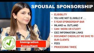 Ultimate Guide to Spousal Sponsorship Application to Canada | Canadian spousal sponsorship