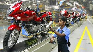 Bajaj Motorcycles Factory 2024: Manufacturing Indian Bike BAJAJ – Production & Assembly line