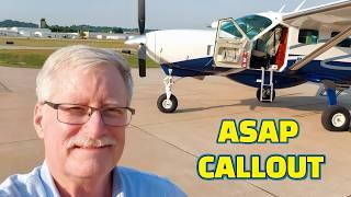 Cessna 208 Caravan: ASAP Callout During Covid