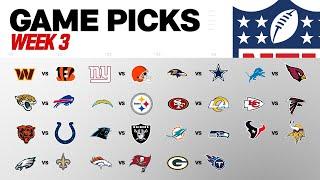 Week 3 Game Picks!