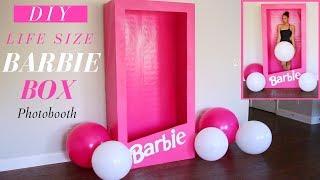 Barbie Box DIY | Dollar Tree Barbie Box DIY Tutorial