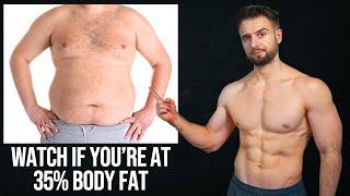 How To Go From 35% to 15% Body Fat (5 Steps)